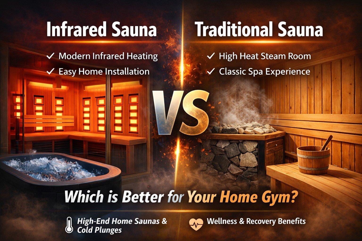 Infrared vs. Traditional Saunas: Which Is Better for Your Home Gym?
