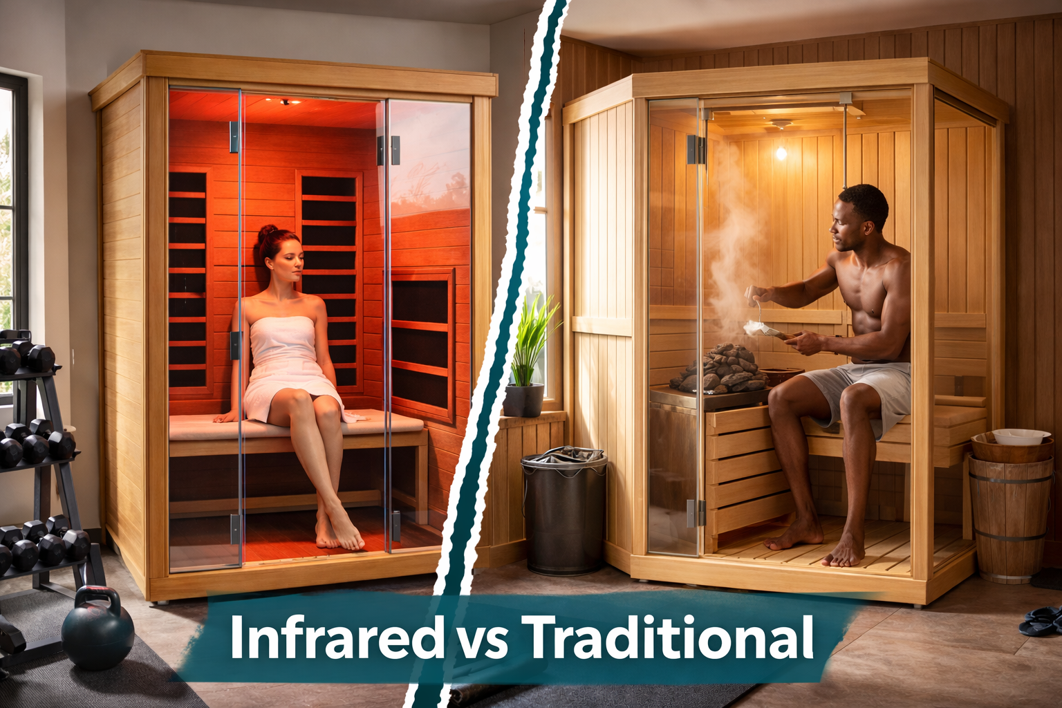 Infrared vs. Traditional Saunas: Which Is Better for Your Home Gym?