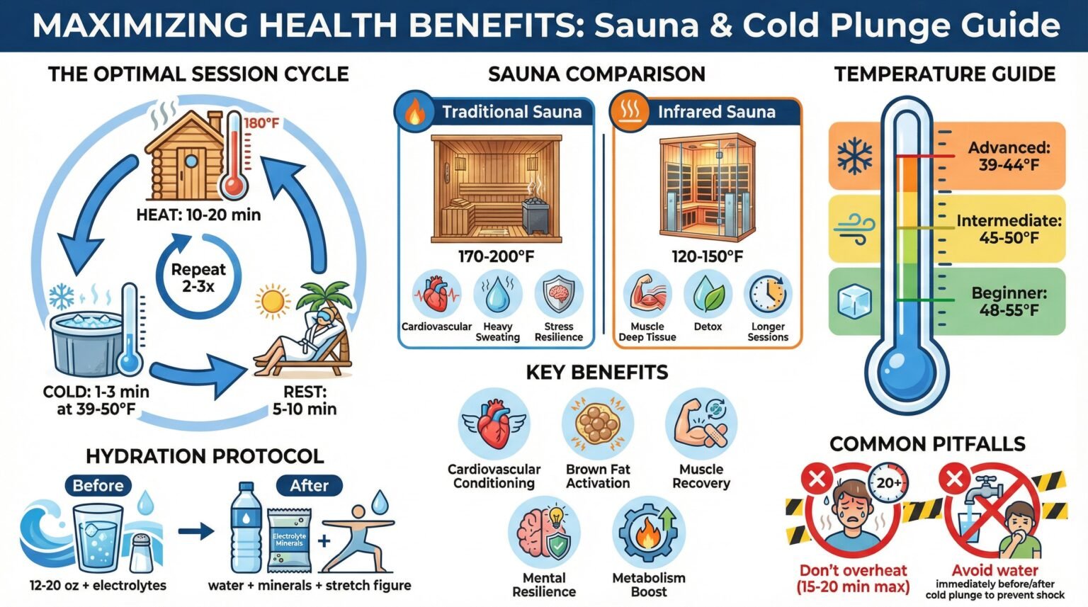 Maximizing Health Benefits: How to Properly Use Your Sauna and Cold ...