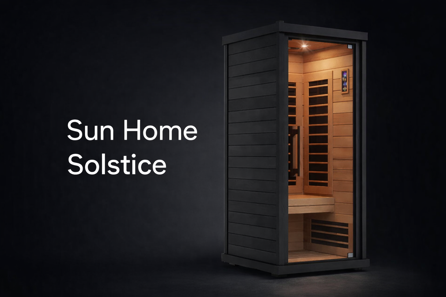 Sun Home Solstice 1-Person Infrared Sauna: Product Overview for At-Home Wellness