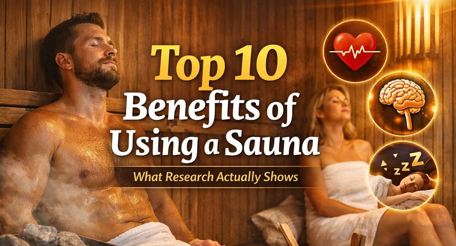 Top 10 Benefits of Using a Sauna